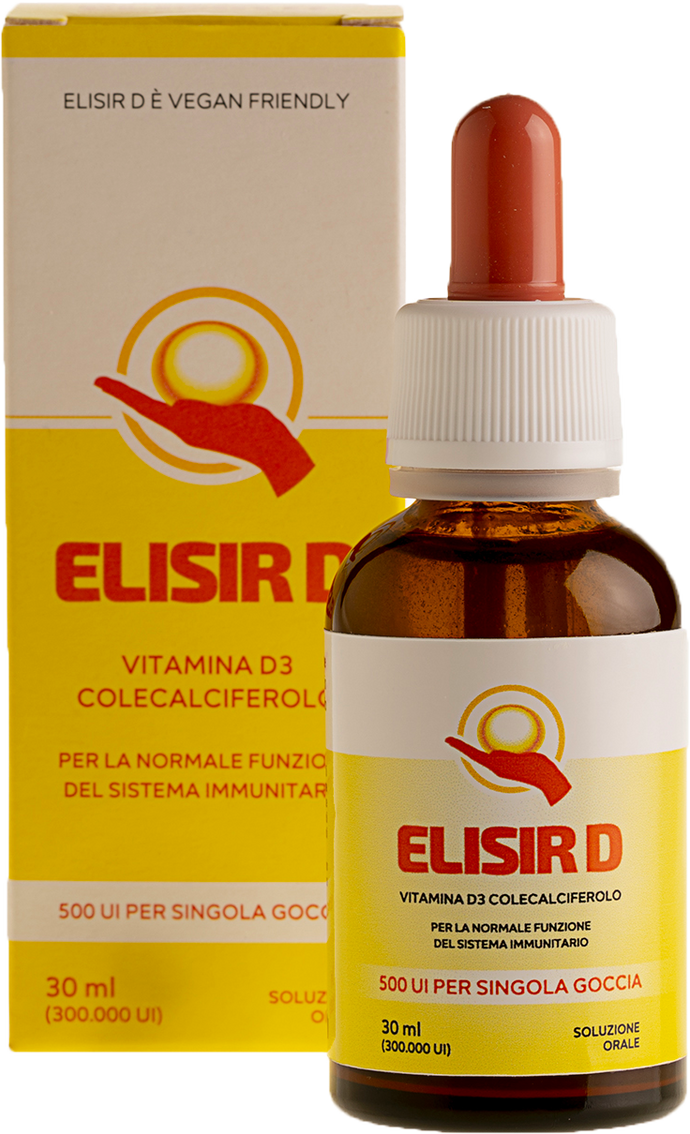 Integratore di Vitamina D in gocce - Elisir D®